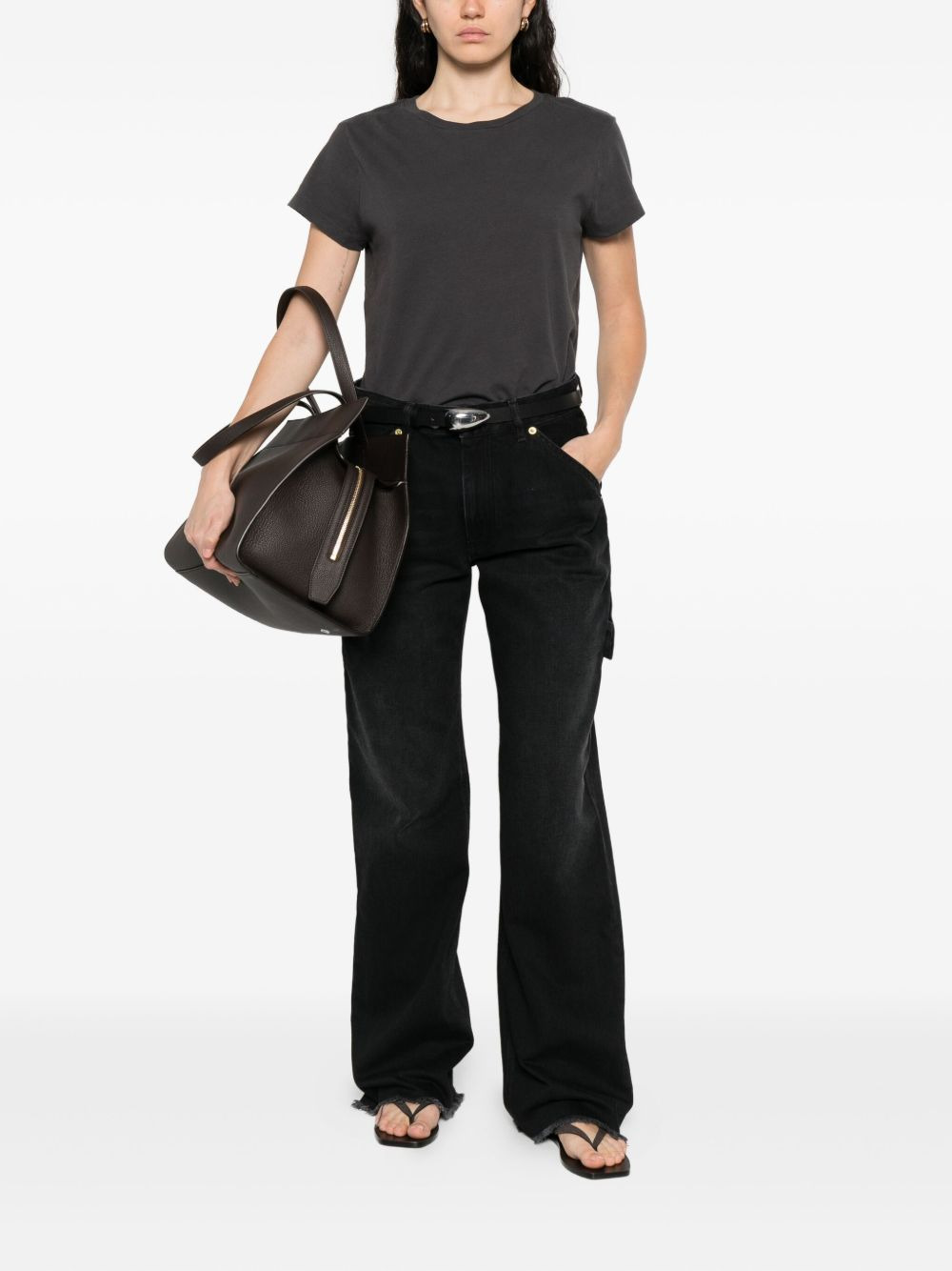 crew-neck short-sleeve T-shirt - 2