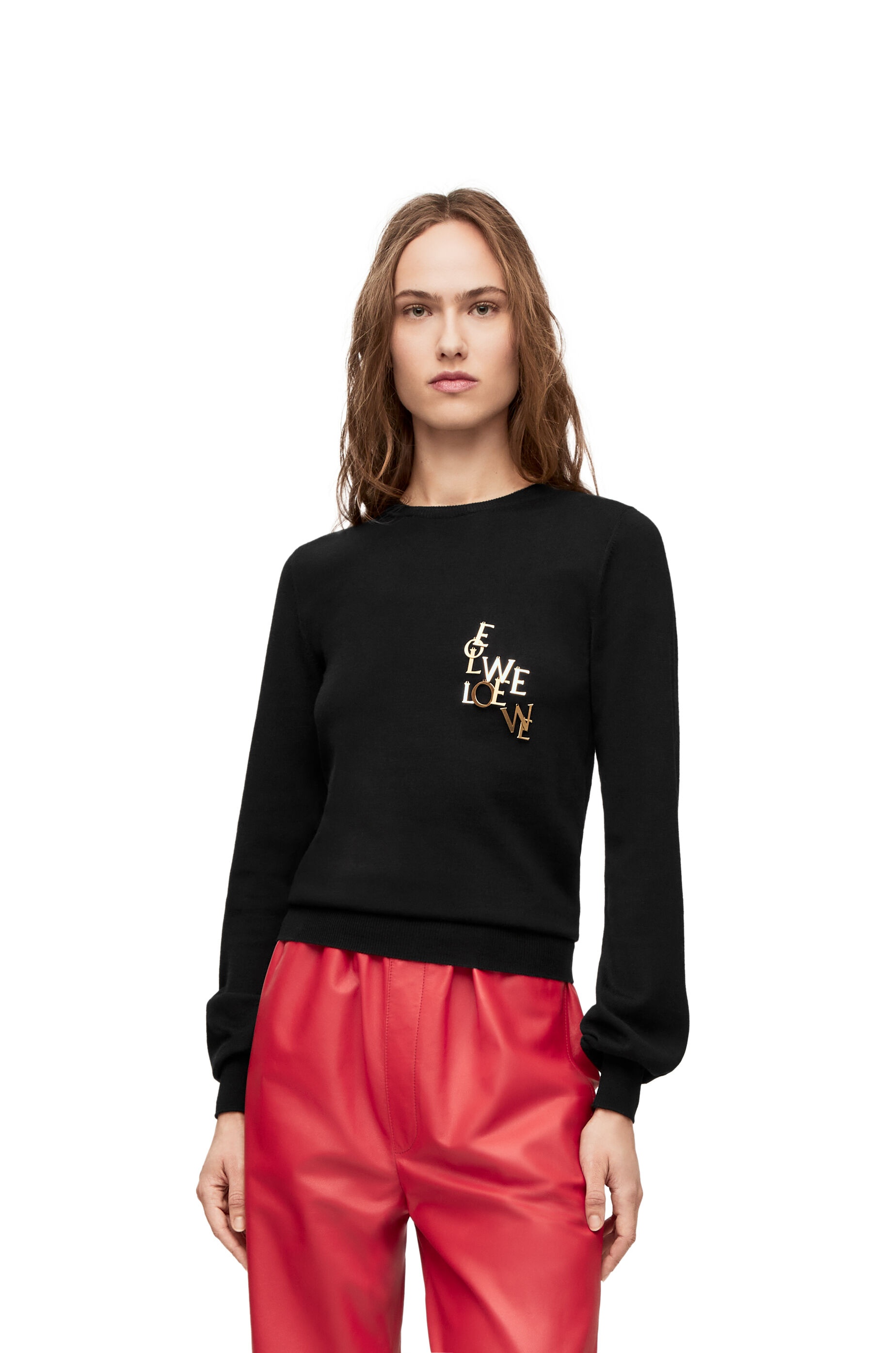 LOEWE charm sweater in wool - 3