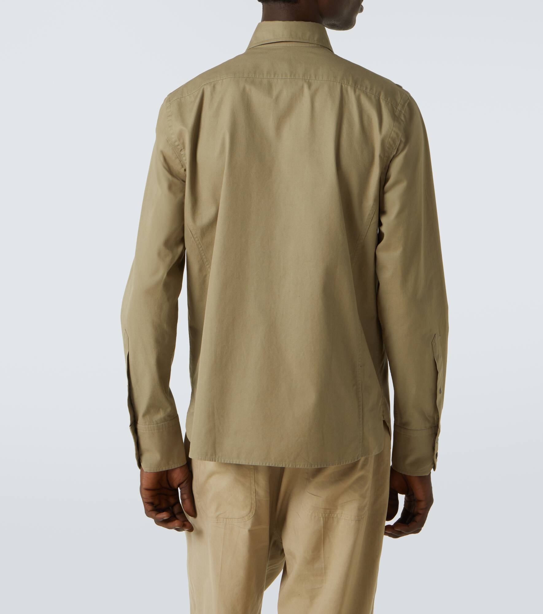 Cotton twill shirt - 4