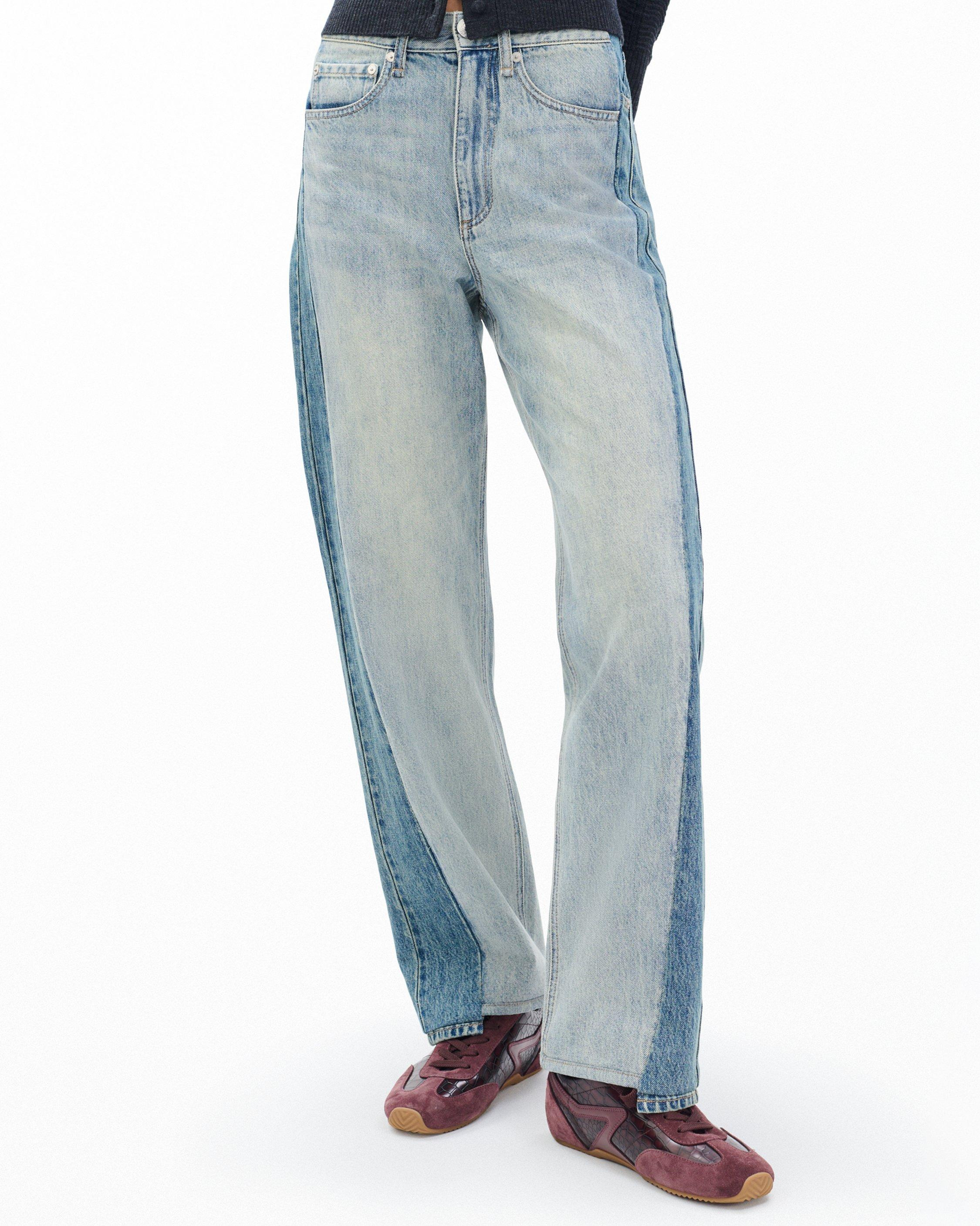 Shea Ankle Relaxed Straight Jeans
Lightweight Rigid in York Spliced - 4