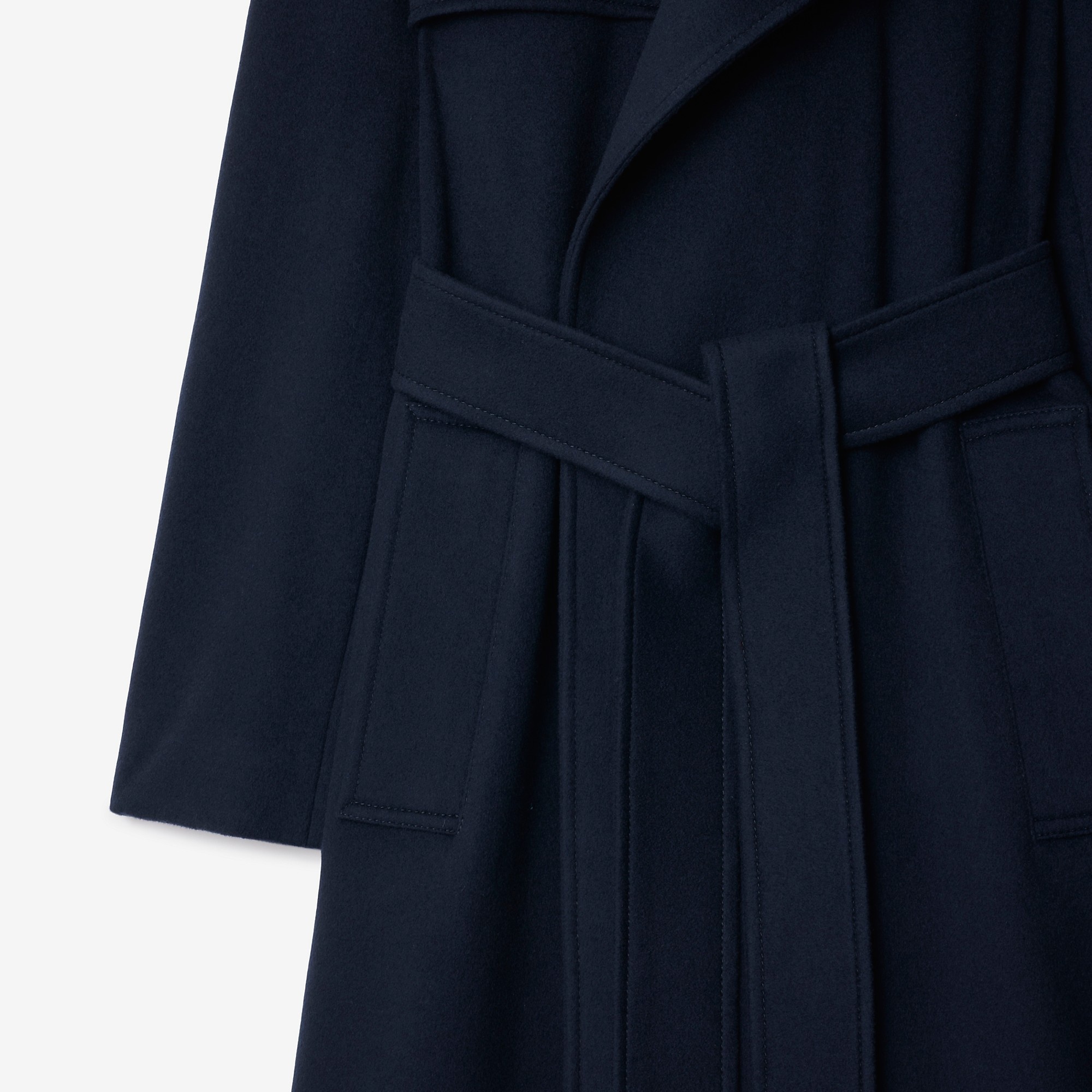 Cashmere Wrap Coat - 6