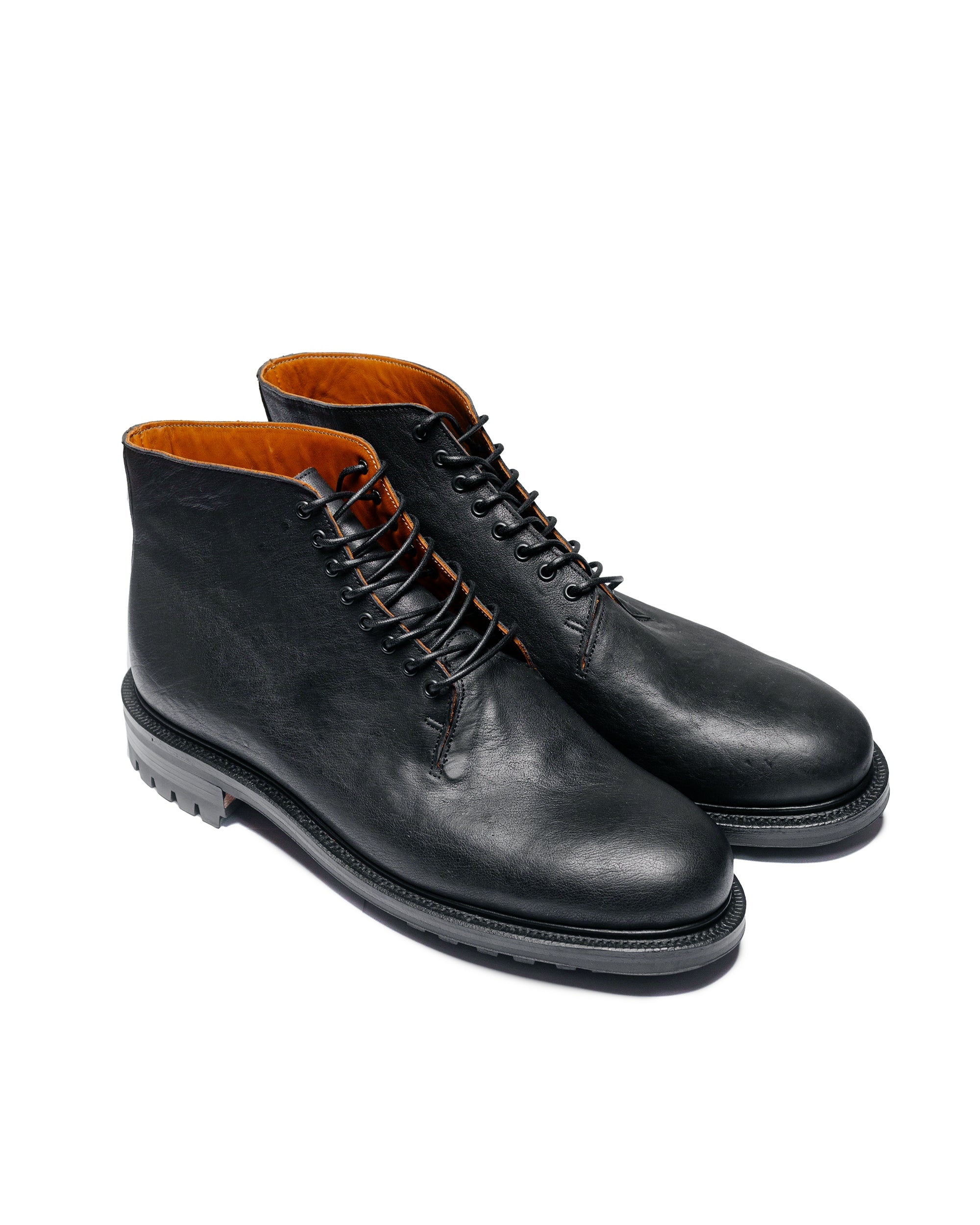 Wholecut Boot Nero Washed Kangaroo (Pre-Order) - 2