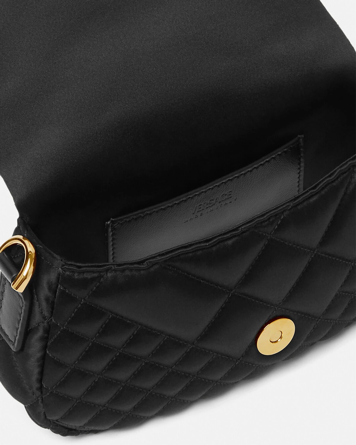 Greca Goddess Satin Mini Bag - 4