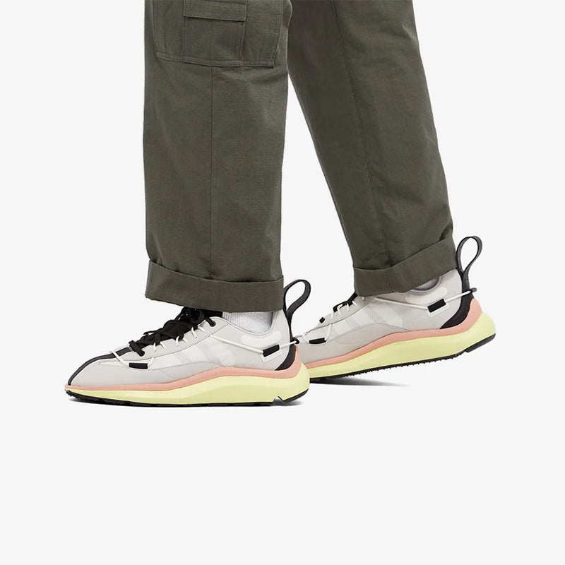 adidas Y-3 Shiku Run 'Grey Hi-Res Yellow' FZ4323 - 5