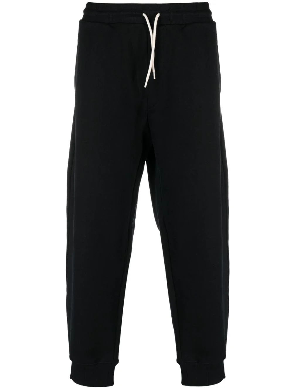 mid-waist tapered-leg track pants - 1