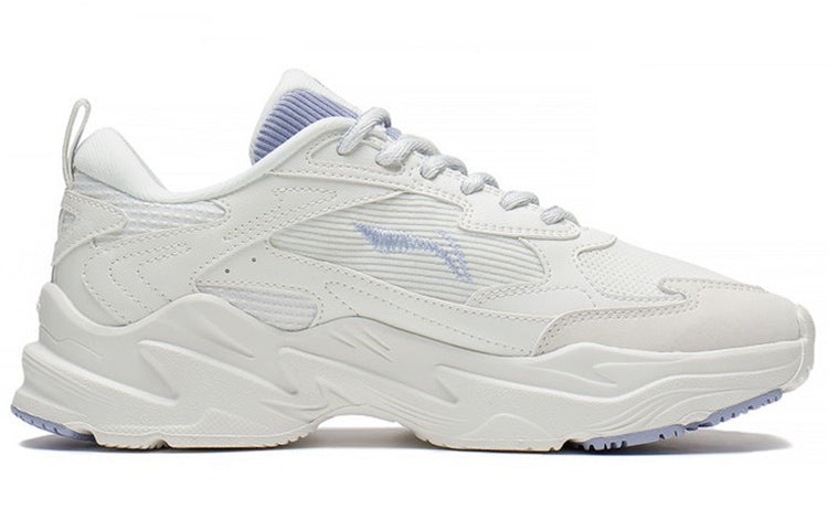 (WMNS) Li-Ning Qixing 'Creamy White Blue' ARLS024-1 - 2