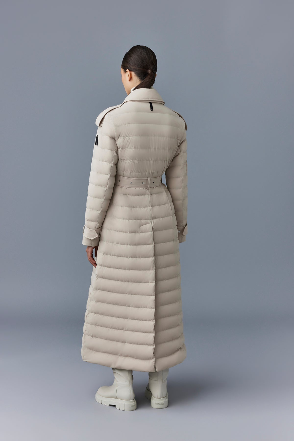 MAGDA Agile-360 stretch light down long coat - 4