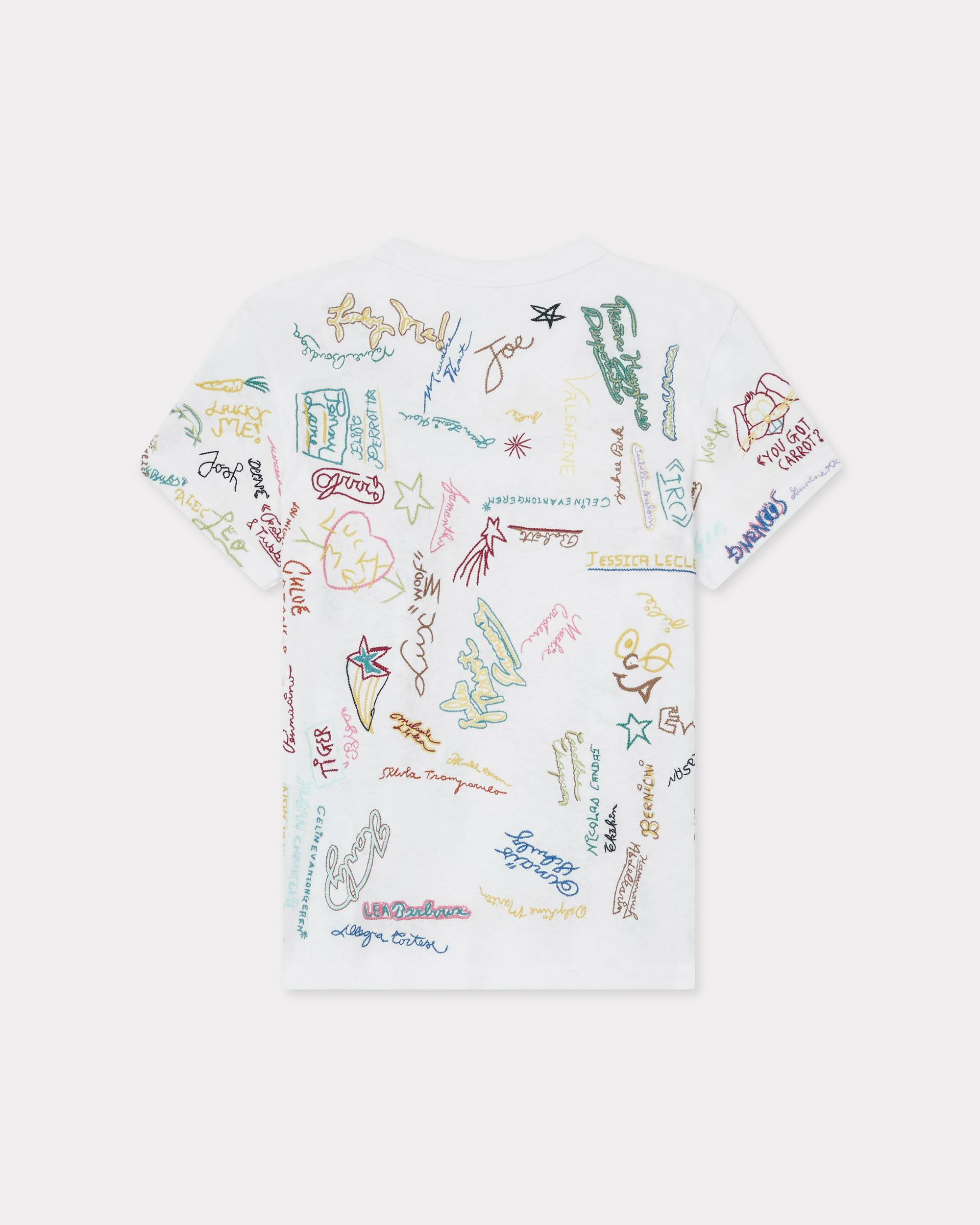 'KENZO Graduation' embroidered T-shirt in cotton - 2