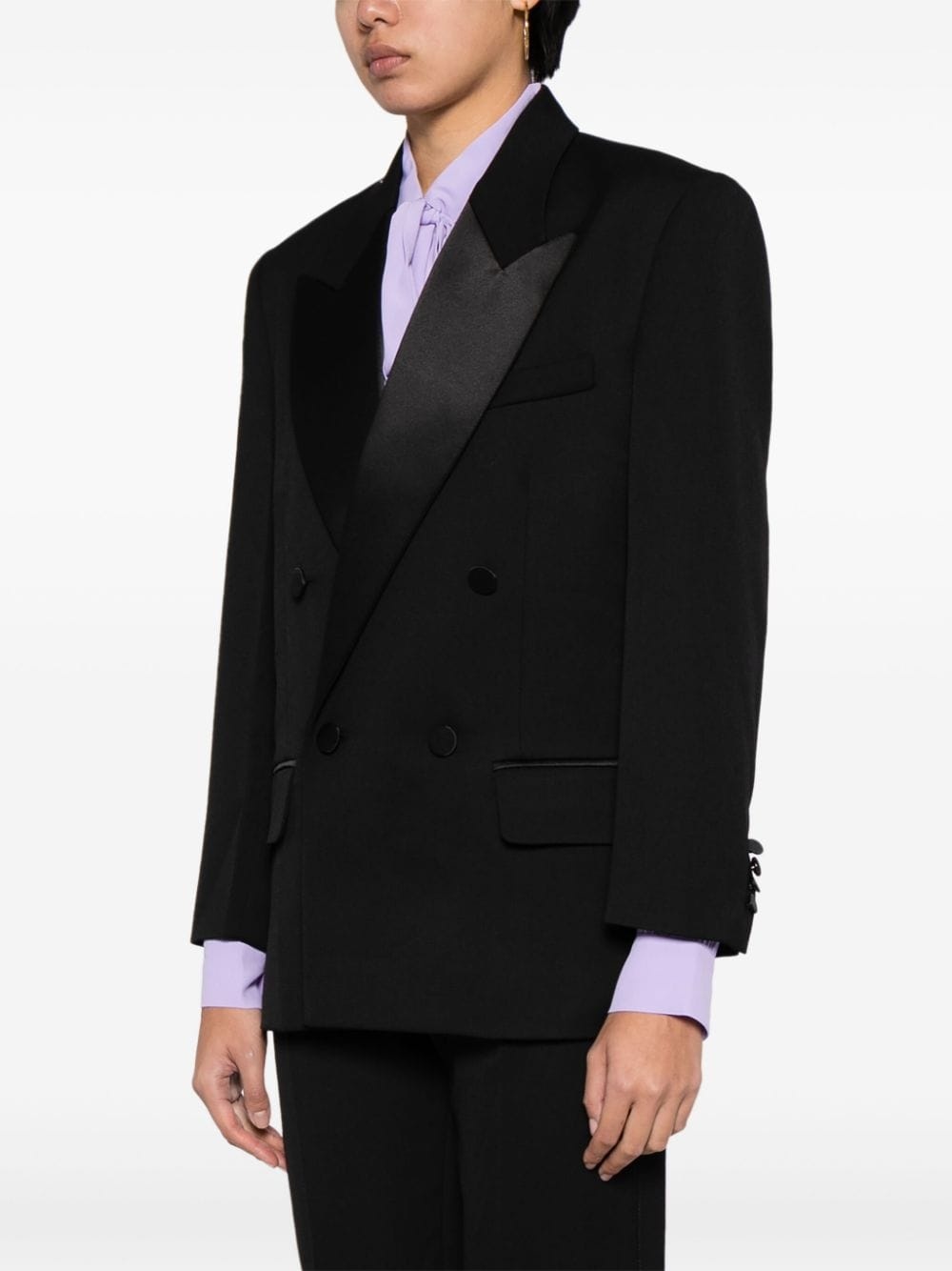 double-breasted blazer - 3