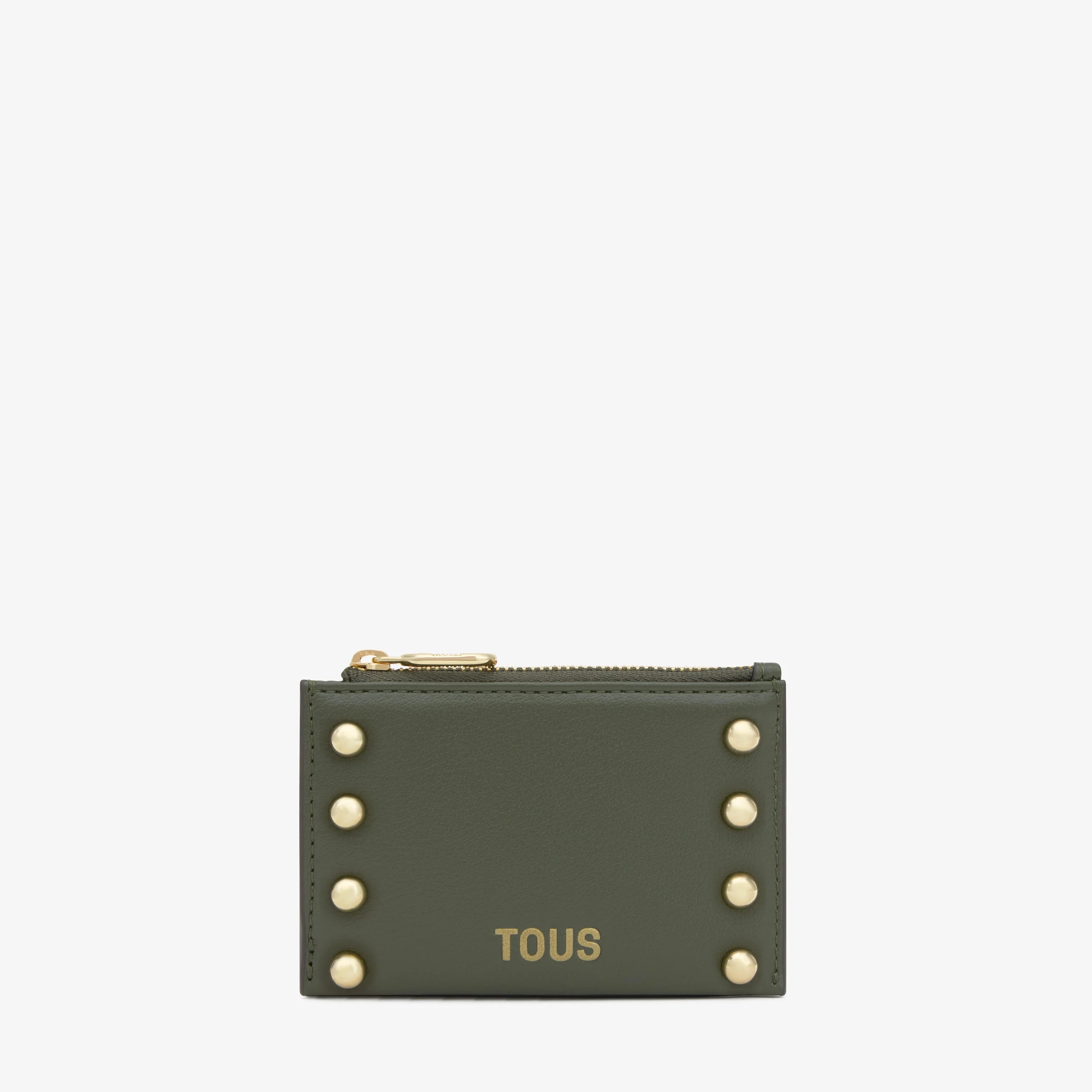 Khaki Cardholder-change purse TOUS Jewelry Studs - 1
