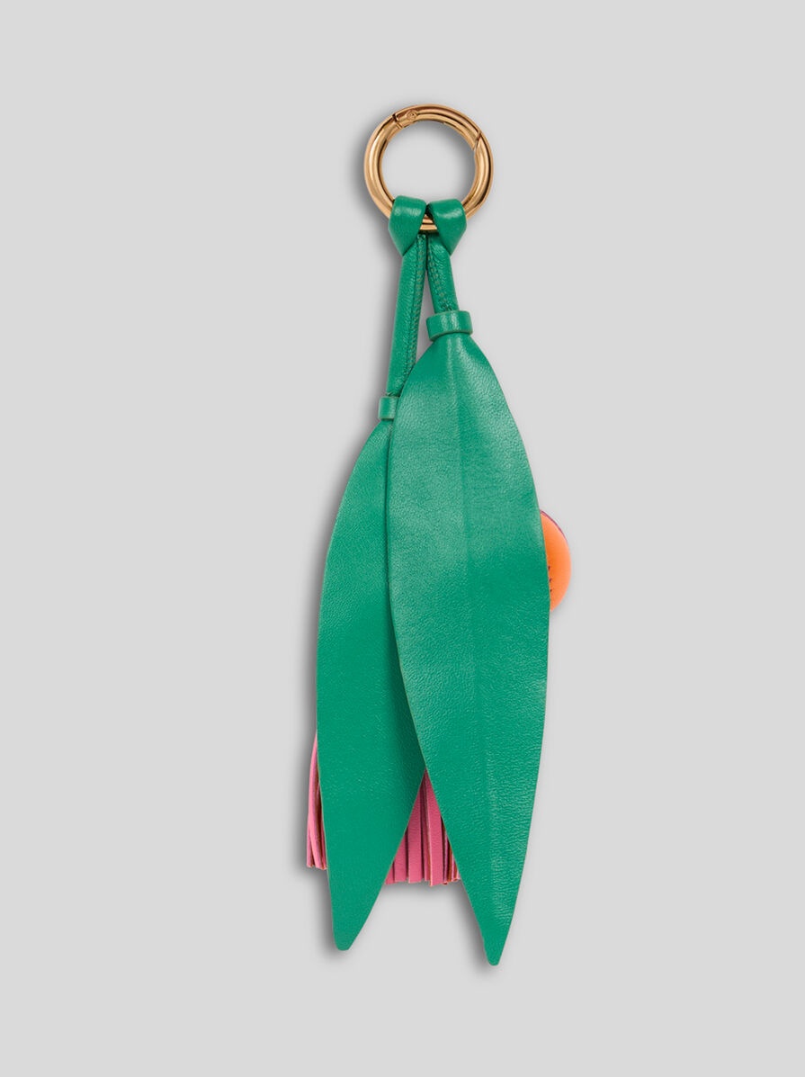 CHARM WITH TASSEL AND LEAVES - 2