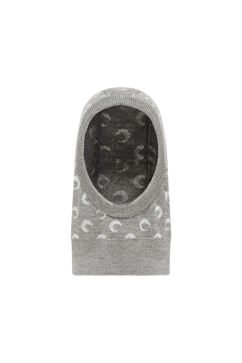 Moon Jacquard Knit Balaclava 1