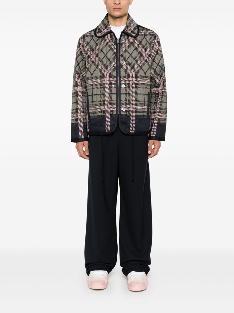 Craig Green plaid check-print jacket outlook