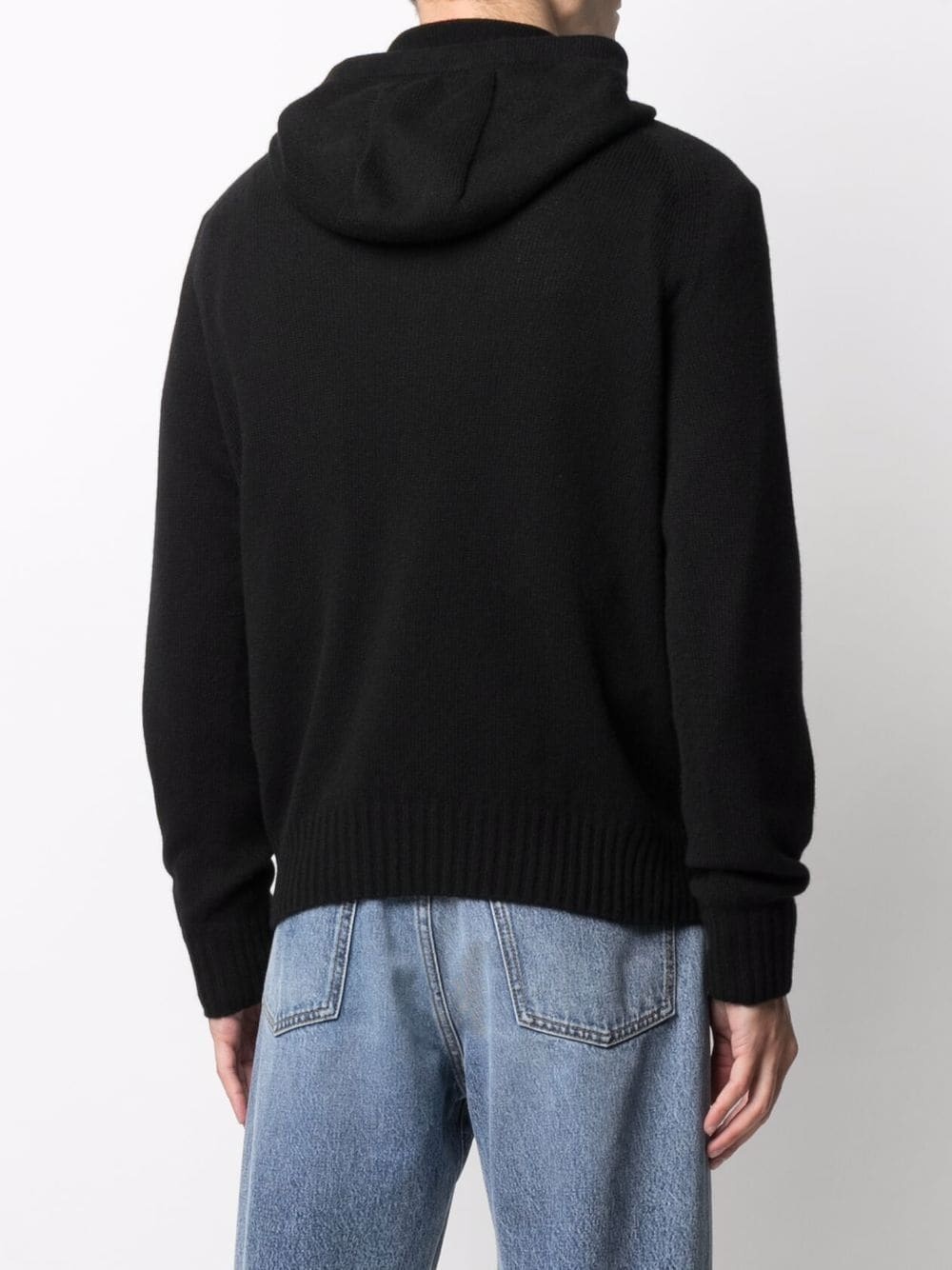 hooded cashmere jumper - 4