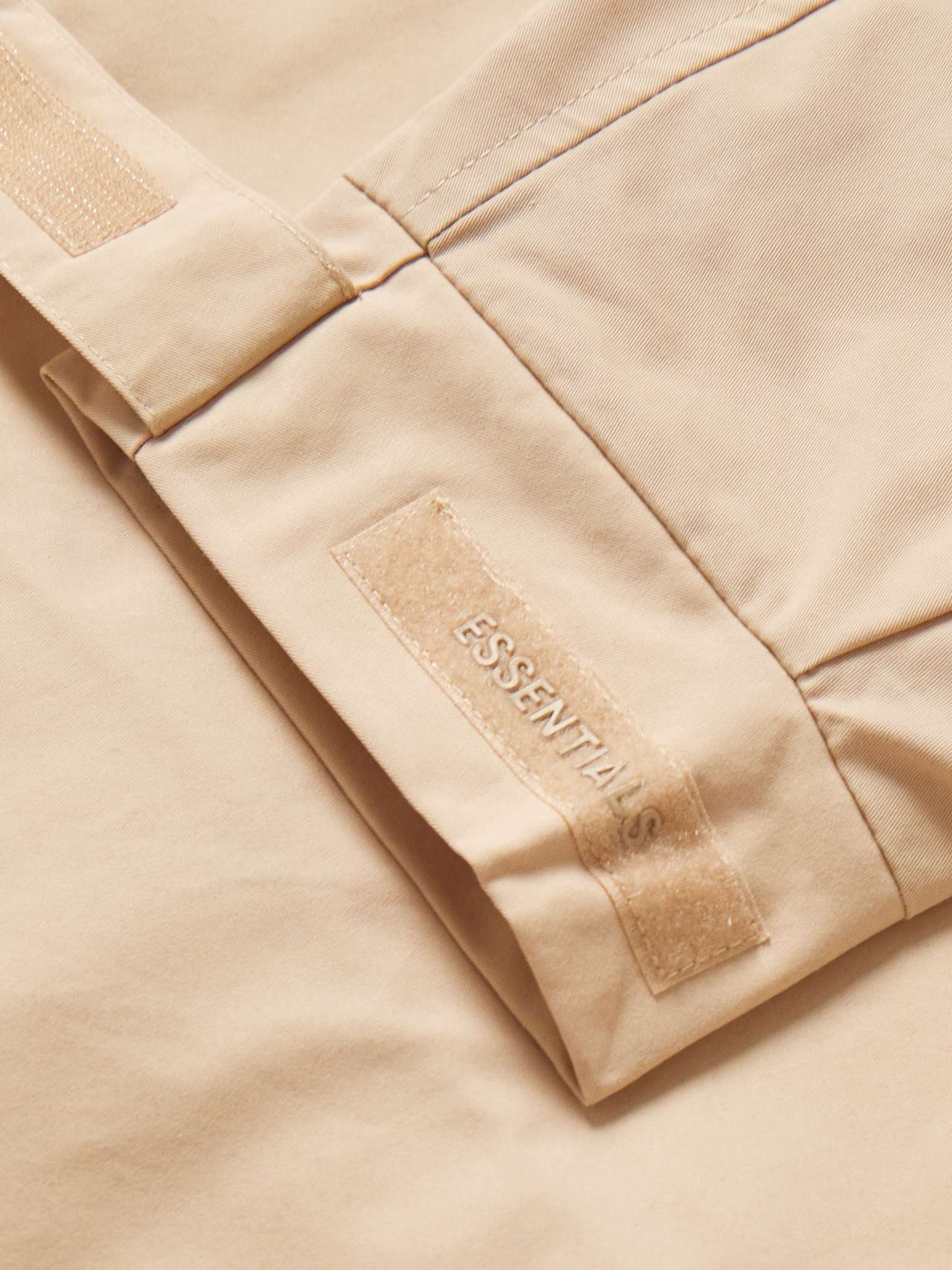 FEAR OF GOD ESSENTIALS Barn Logo-Appliquéd Cotton-Blend Twill