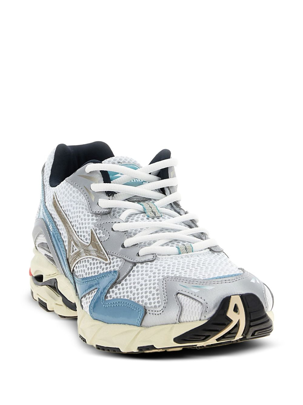 Wave Ridder 10 mesh-panelled leather trainers - 2