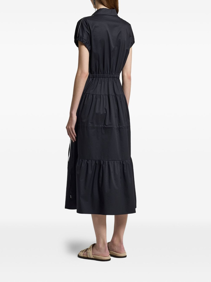 tiered belted midi dress 3