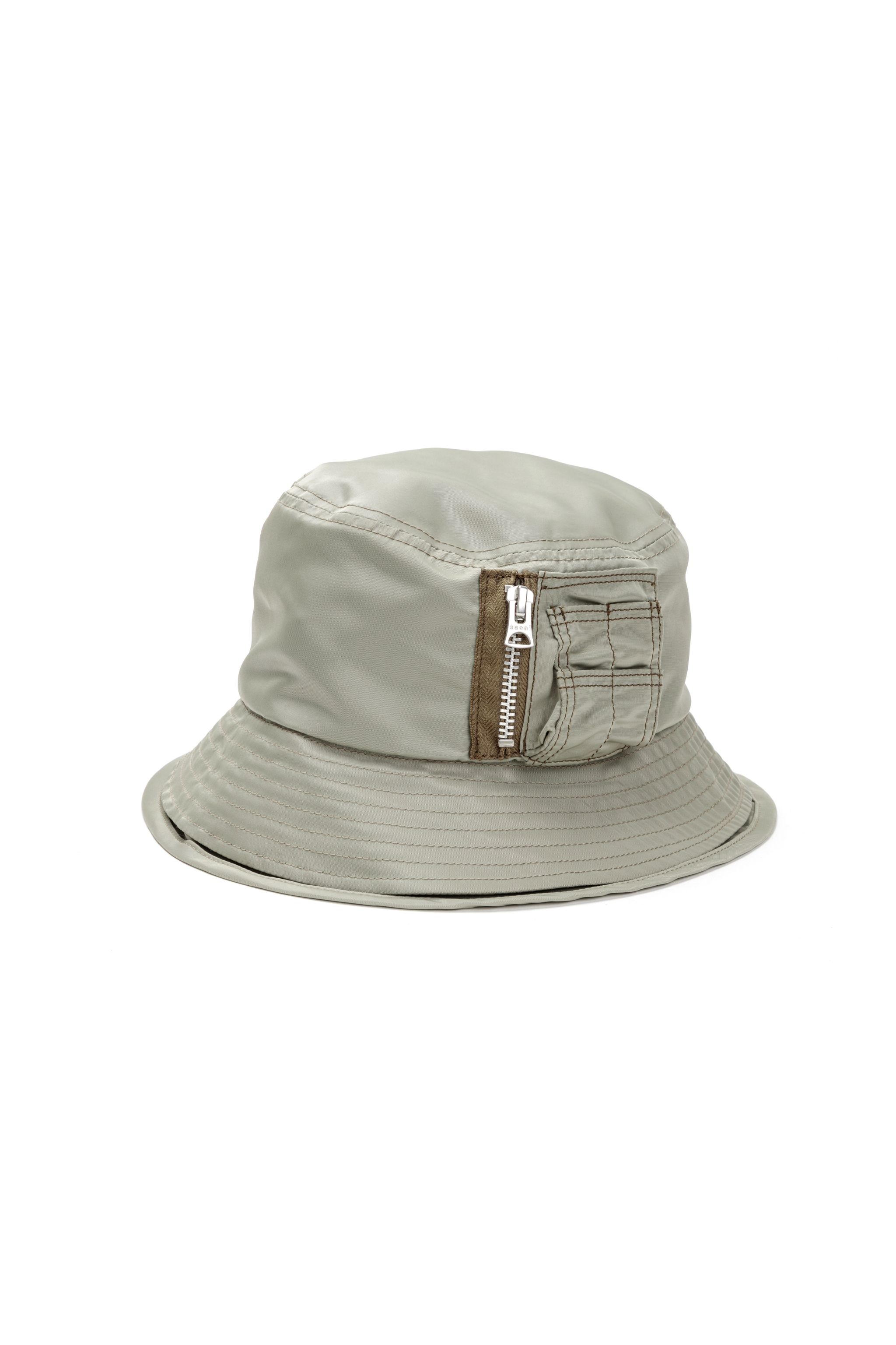 Pocket Double Brim Hat / Nylon Twill - 2