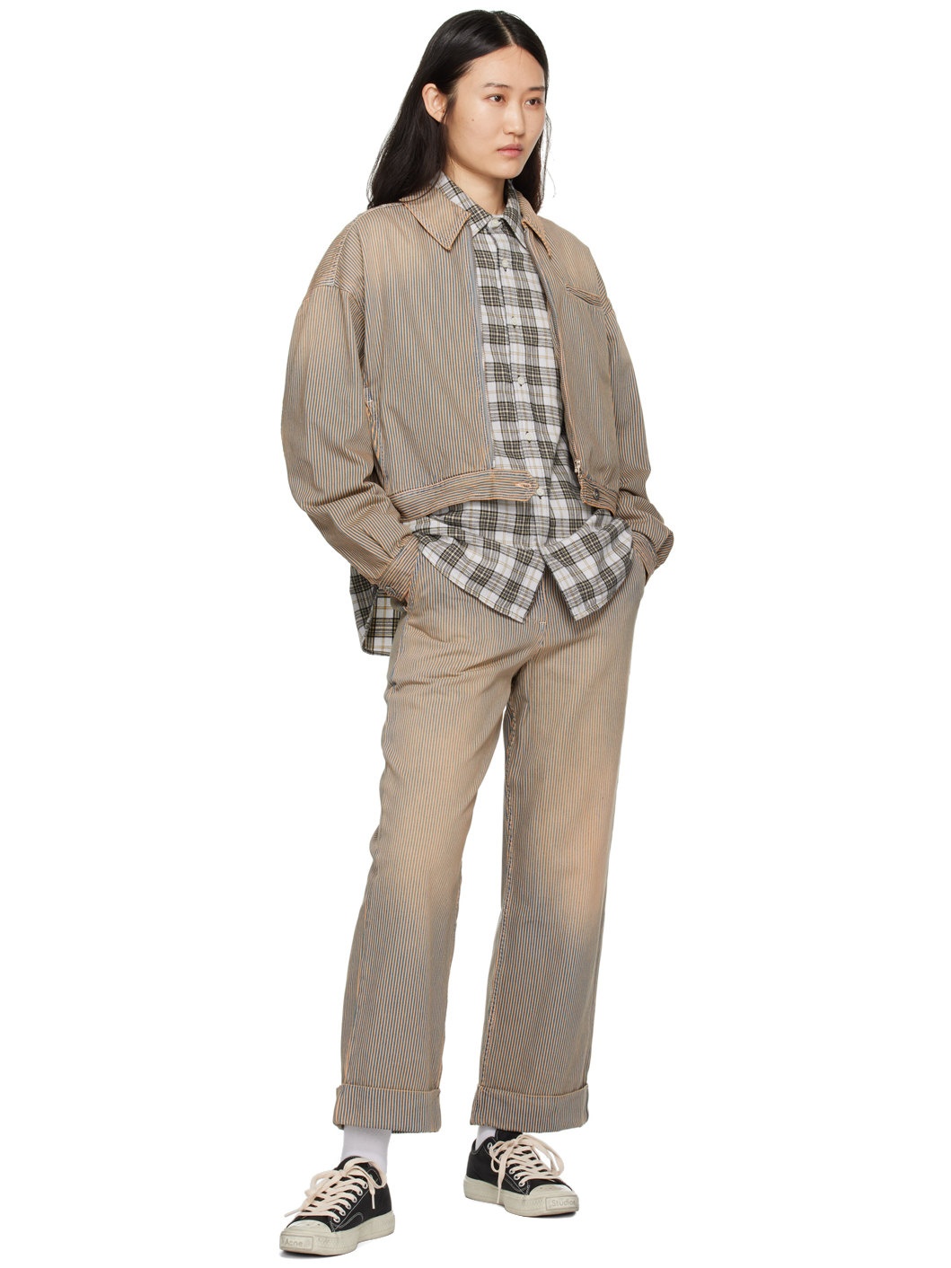 Brown Sailor Trousers - 4