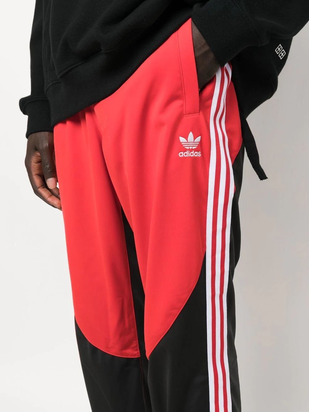 colour-block elasticated track pants - 5