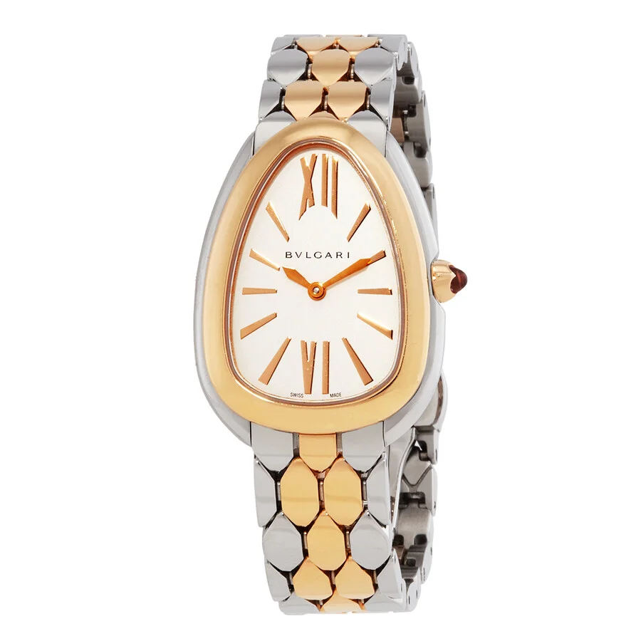 Bulgari Serpenti Seduttori Quartz Silver Dial Ladies Watch 103277 - 1