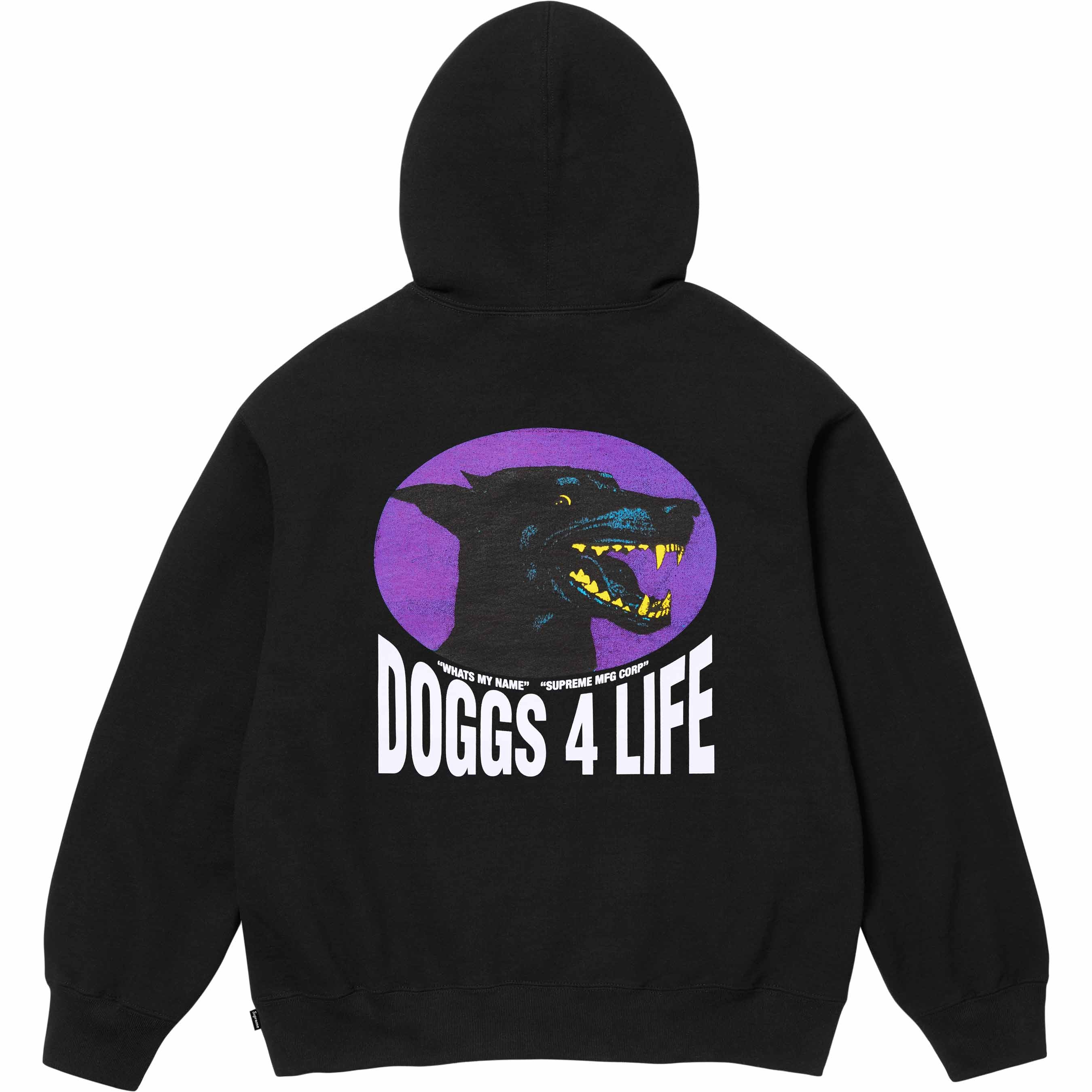 Supreme Doggs Hooded Sweatshirt 'Red Purple' SUP-SS24-179 - 8