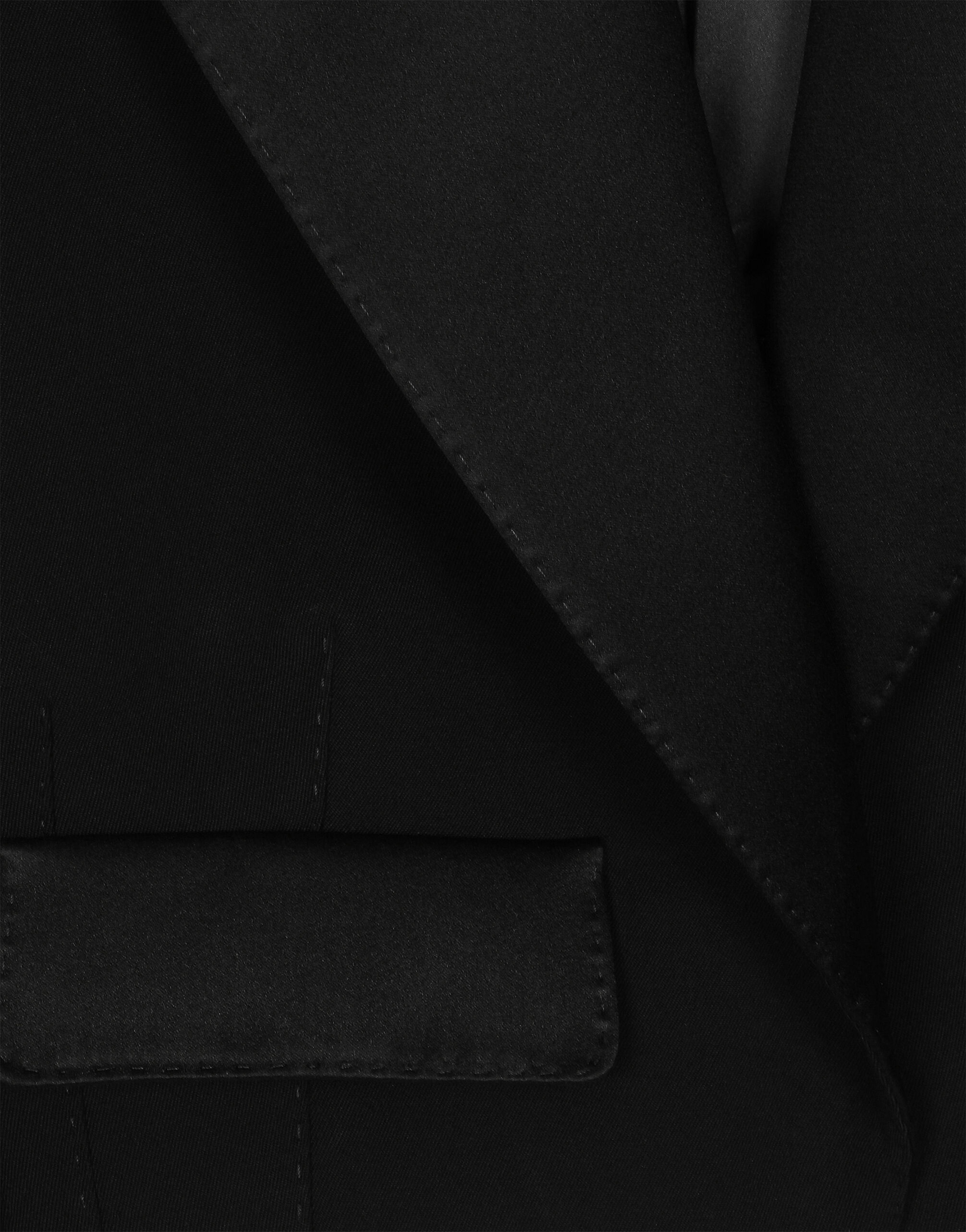 Dolce & Gabbana Wool gabardine Spencer tuxedo jacket
