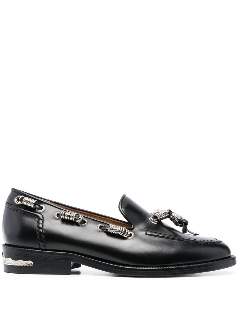 AJ1230 leather loafers 1