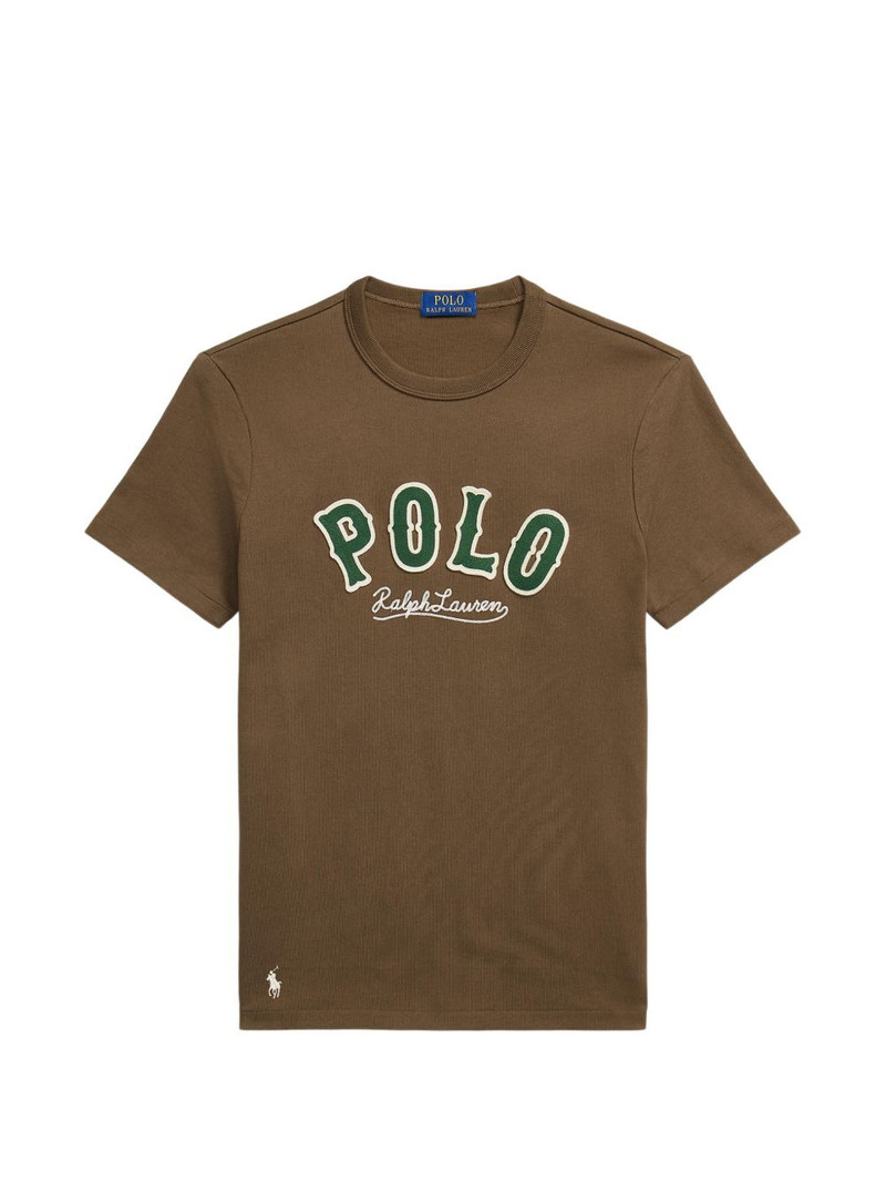 logo-detail crew neck T-shirt 1