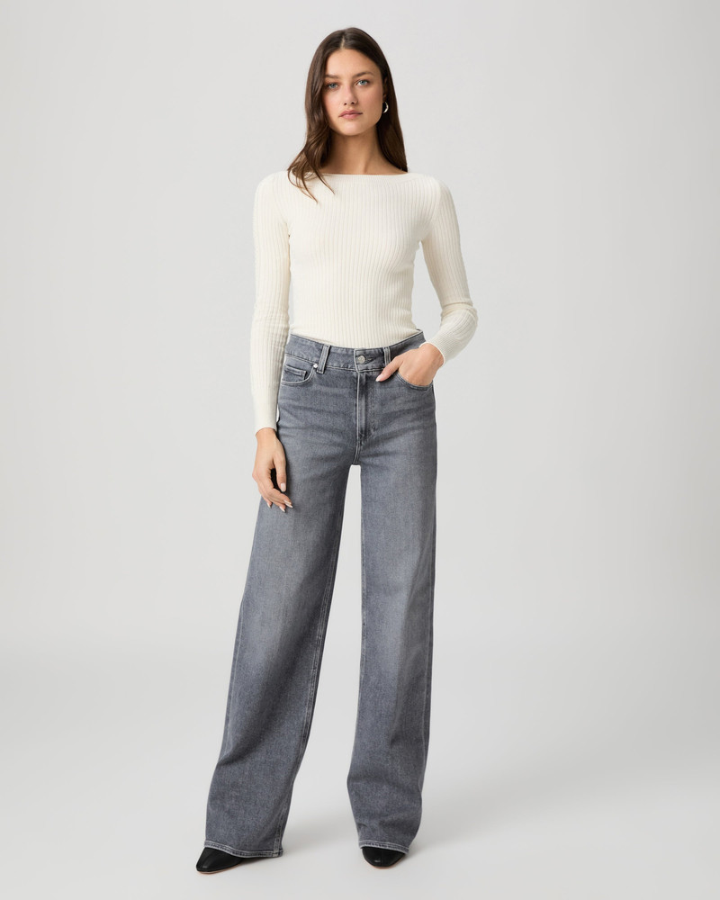 PAIGE Sasha Wide Leg Jean outlook