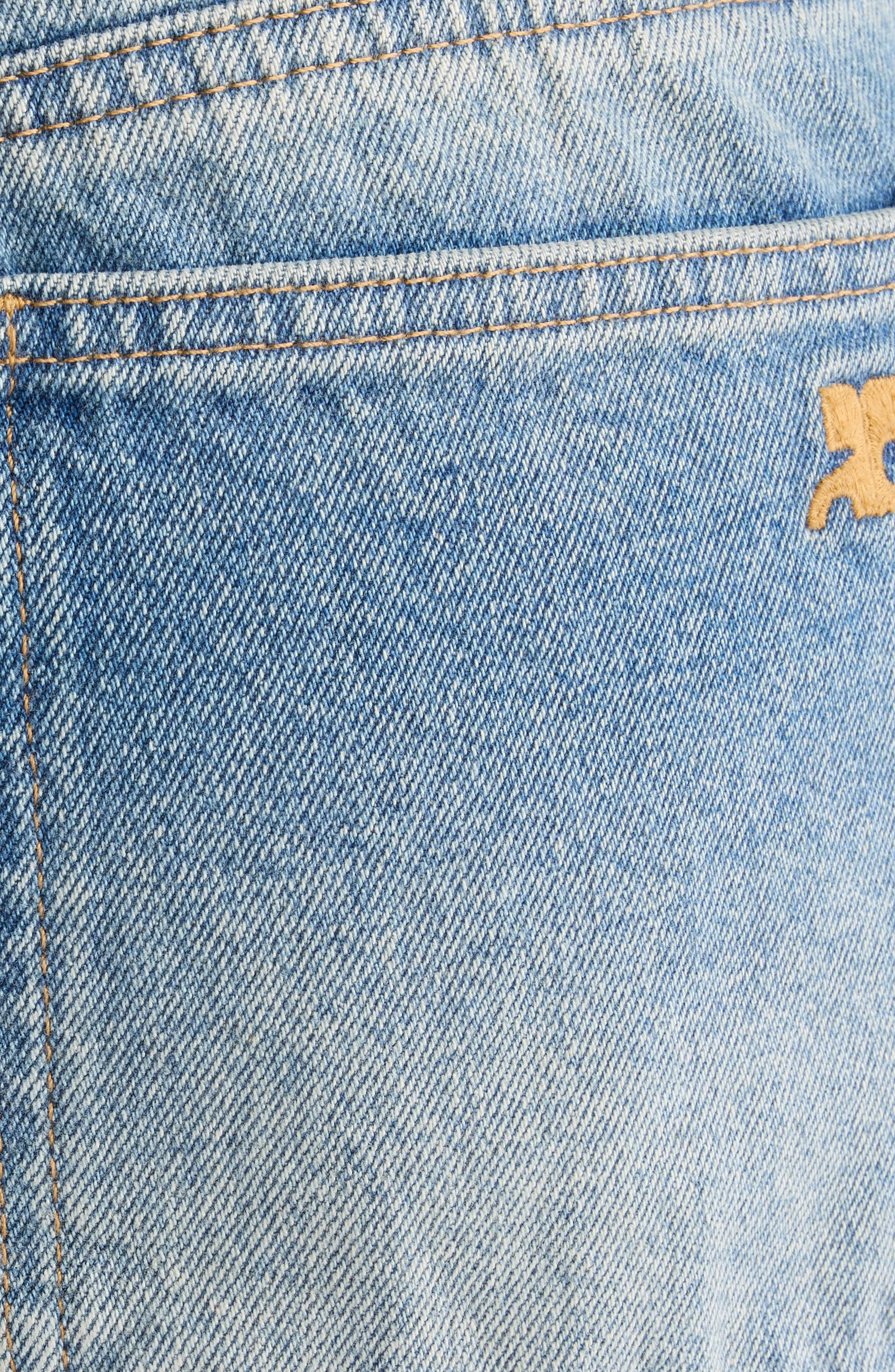 Courrèges Hammer Baggy Jeans in Vintage Medium Blue at Nordstrom - 6