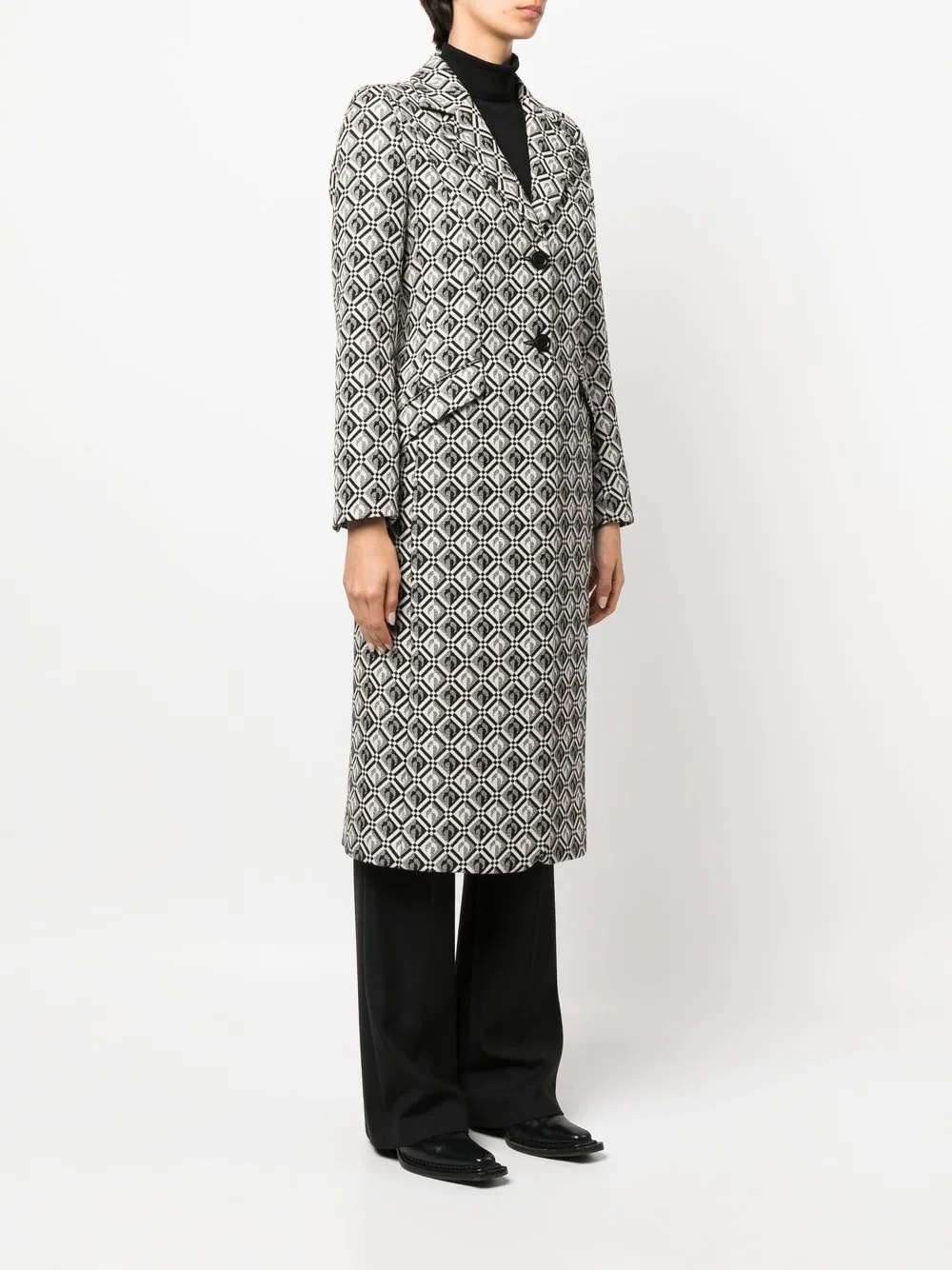 Moon Diamant tailored coat - 3