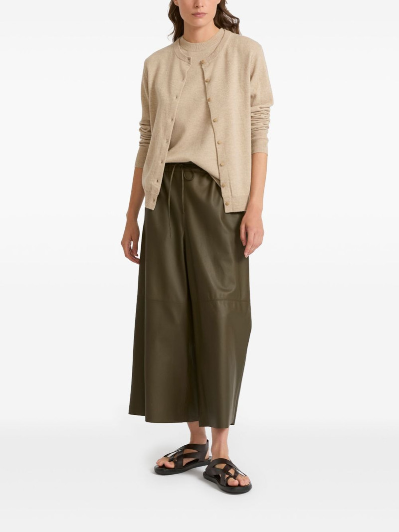 Yves Salomon fine-ribbed cardigan outlook