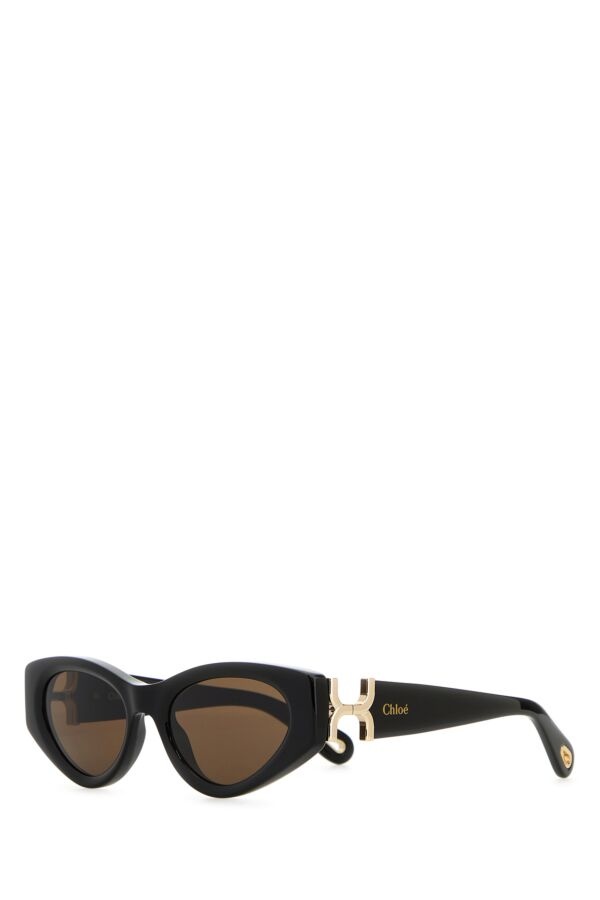 Black acetate sunglasses - 1