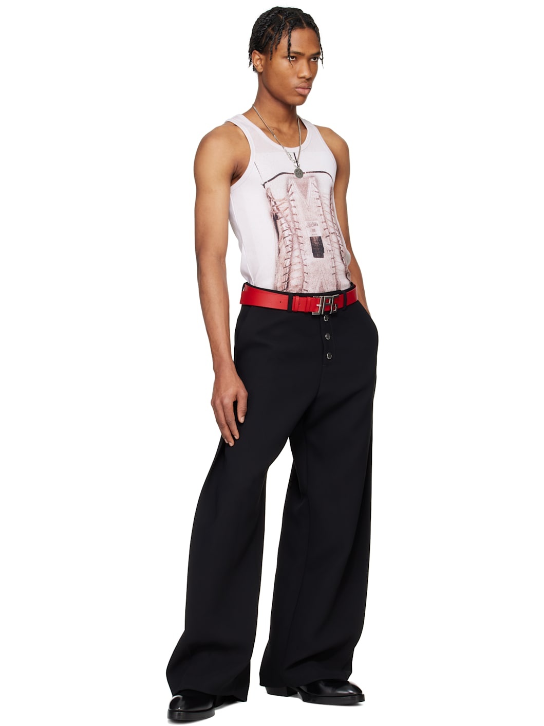 Black 'The Sculptural' Trousers - 5