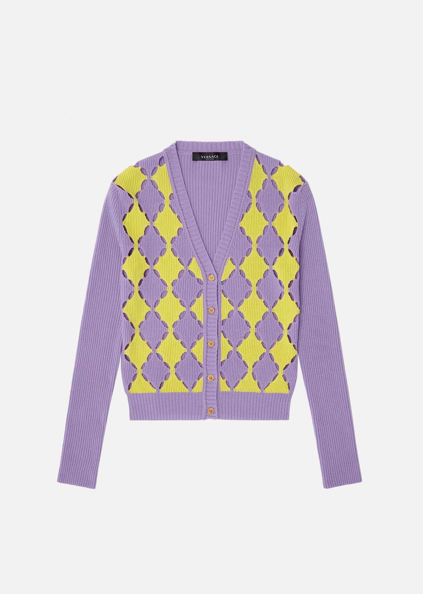 Medusa Harlequin Cardigan - 1