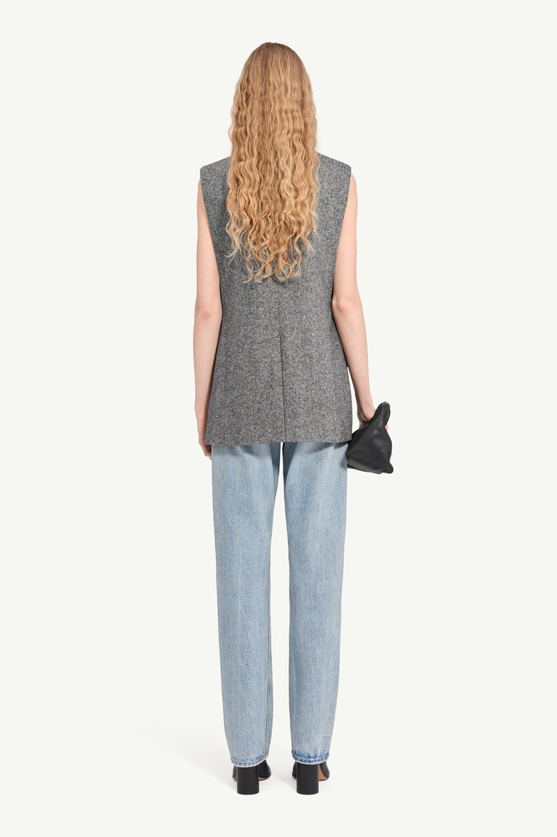 Dotty tweed gilet 3