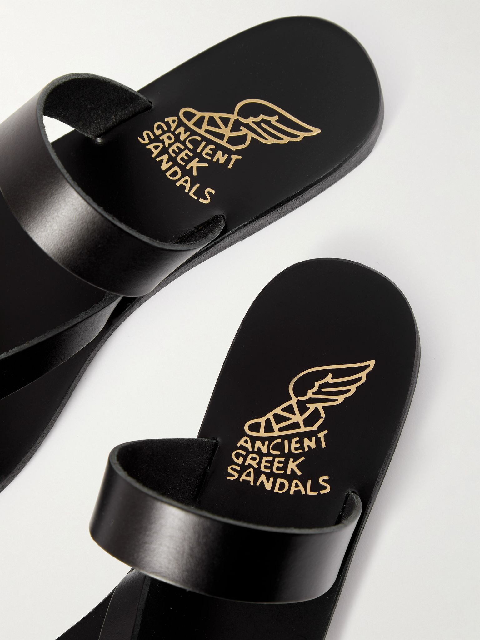 Daphnae leather sandals Black - 4