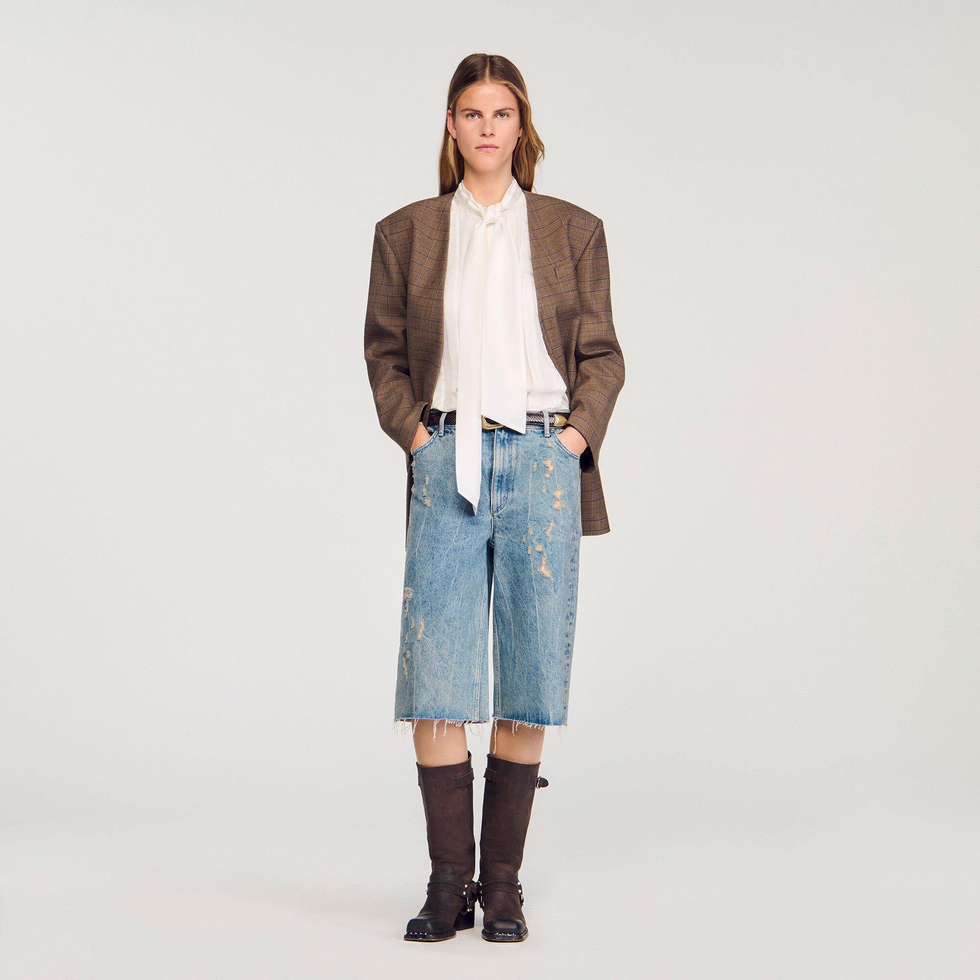 SILK LAVALLIÈRE SHIRT - 6