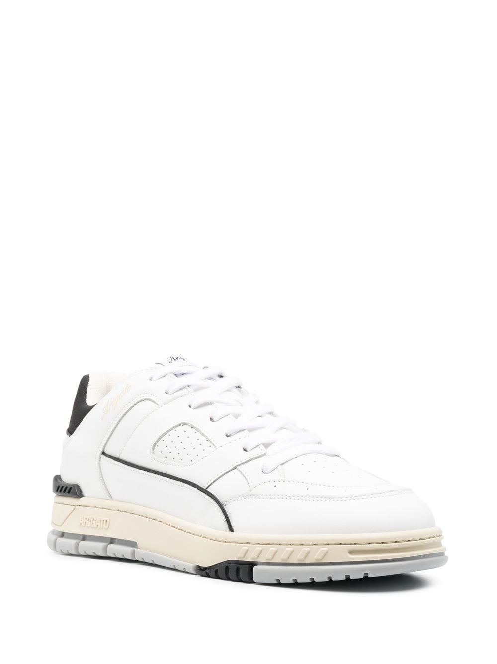 panelled low-top sneakers - 2