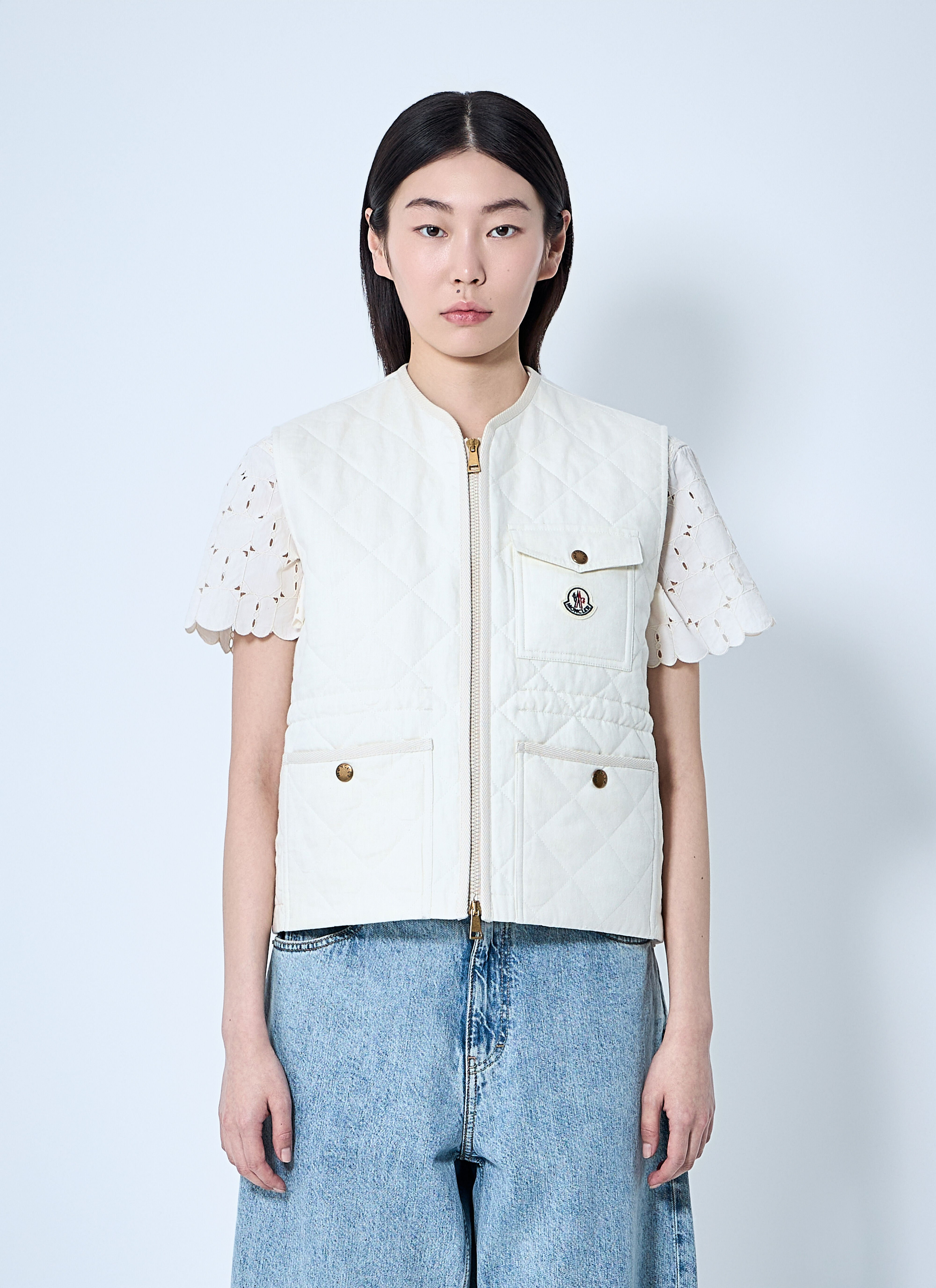 Vigny Quilted Padded Vest - 1