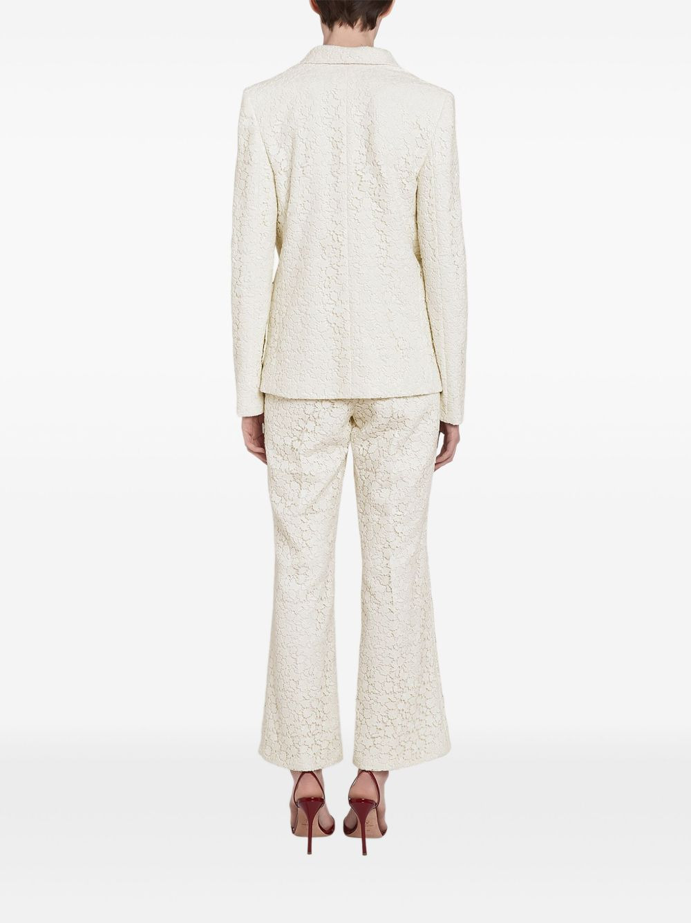 Daisy macramé trousers - 4