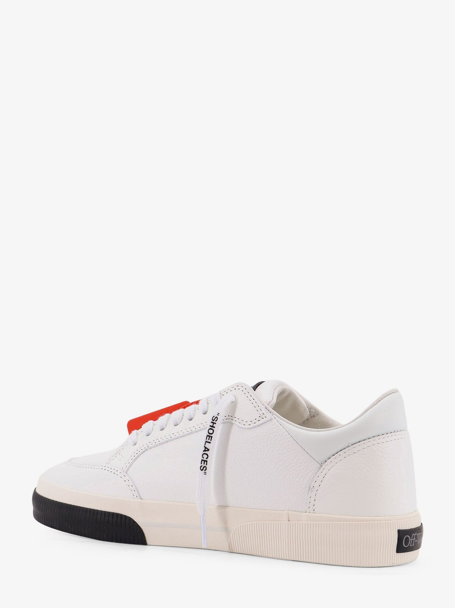 Off White Vulc Low Low-Top Leather Sneakers - 3