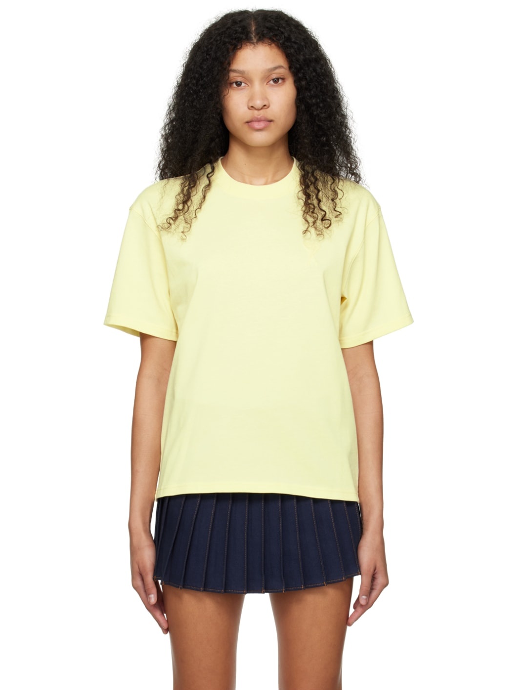 Yellow Ami de Cœur T-Shirt - 1