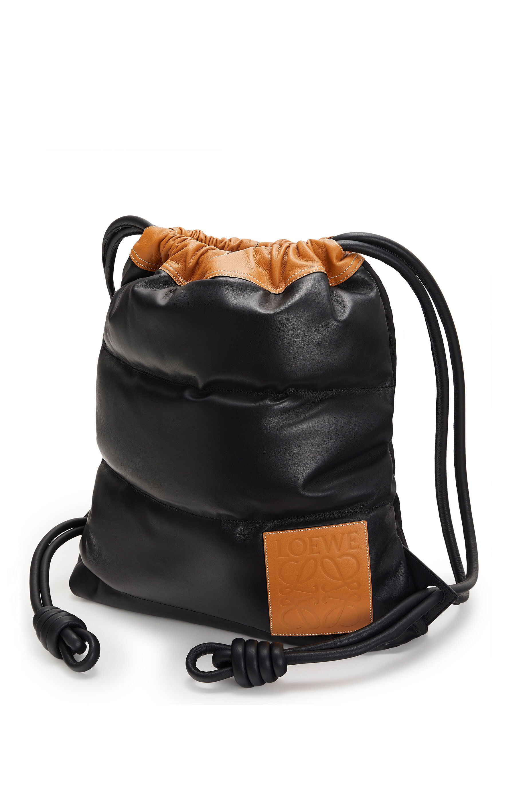Puffy Yago backpack in nappa calfskin - 2