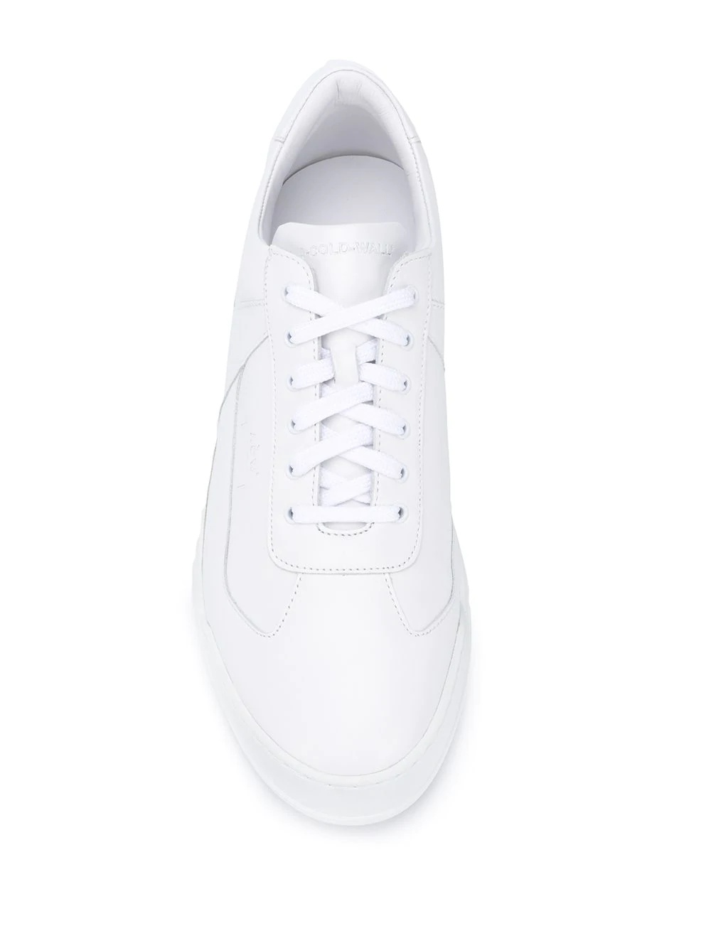 low-top logo sneakers - 4