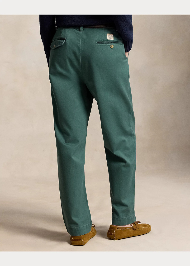 Whitman Relaxed Fit Pleated Chino Pant 6