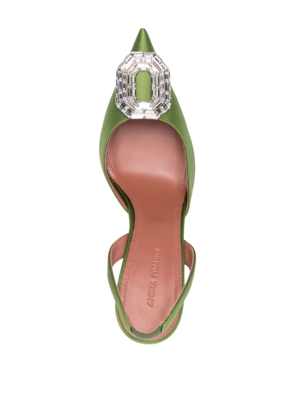Camelia 95mm crystal-buckle pumps - 4
