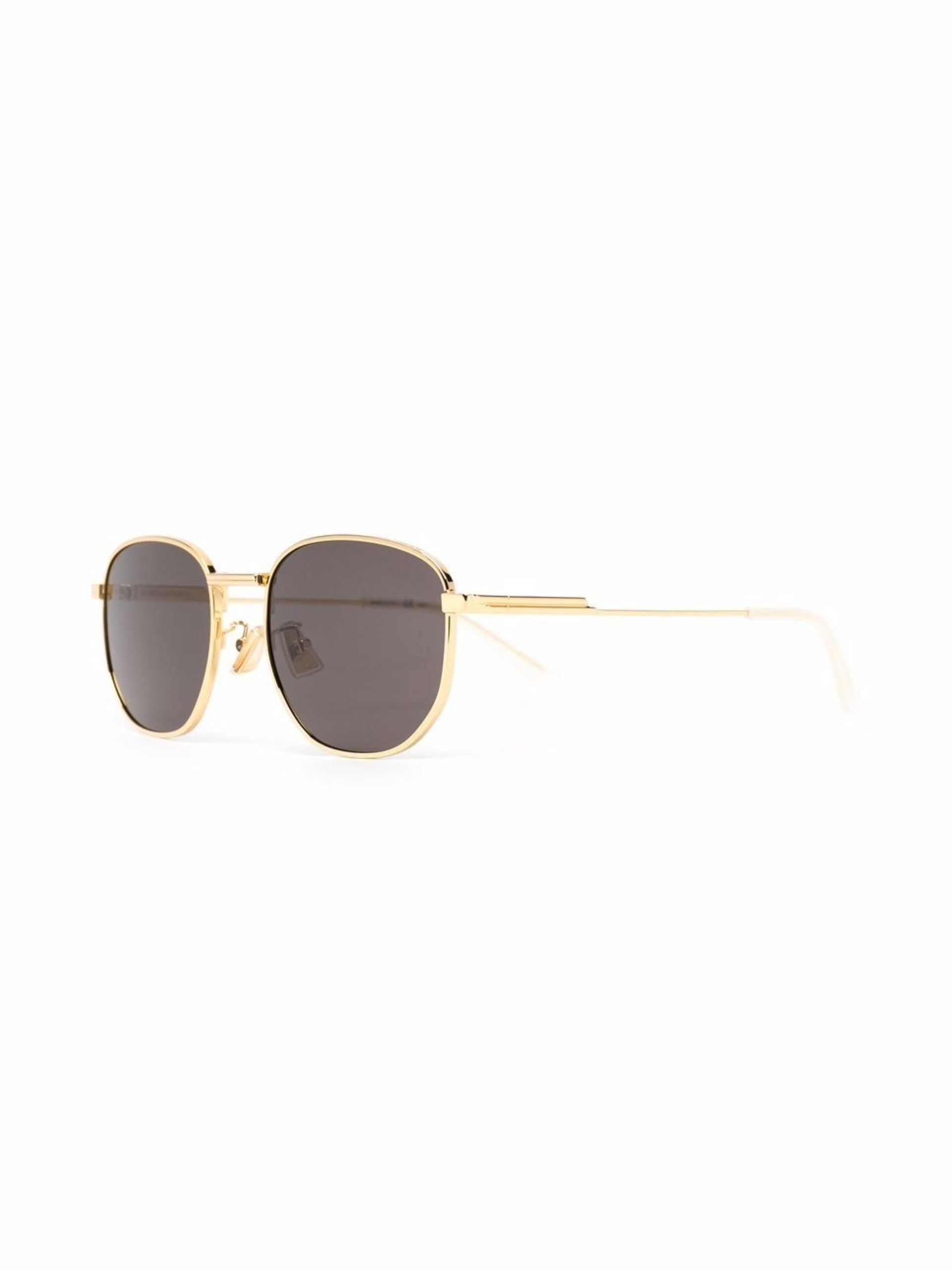 gold-tone round frame sunglasses - 2