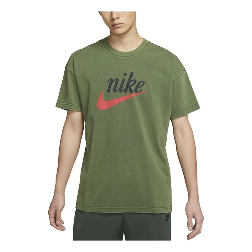 Nike AS Men's Nike Sportswear HE SS KNIT Top WASH GALACTIC JADE DA0034-337 - 1